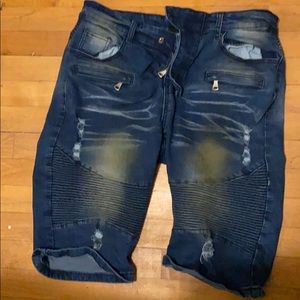 Balmain Jean shorts